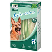 Joki Dent Fresh-Stripes Snack Higiene Dental Perros Razas Grandes 140g-2