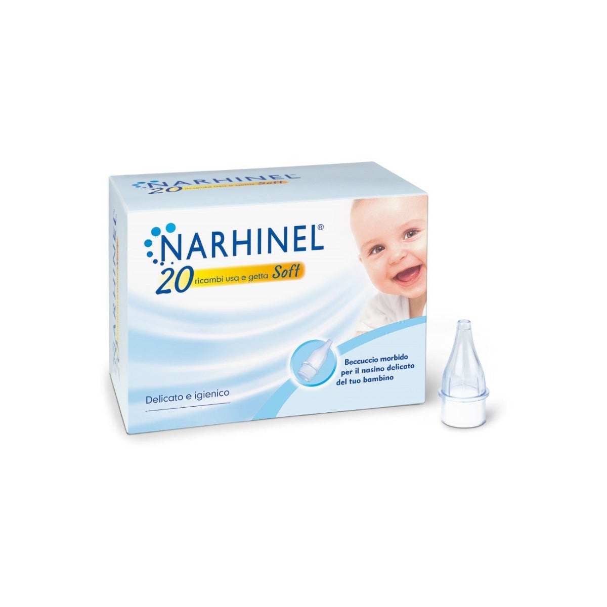 Narhinel Recambios Blandos Desechables 20 Piezas-5