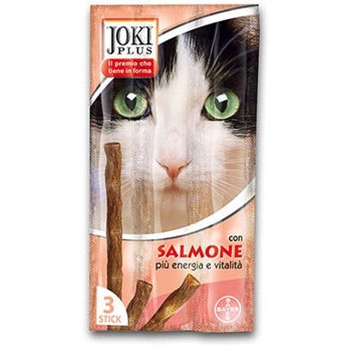 Joki Plus Stick Con Salmón Gatos Adultos 3x5g-2
