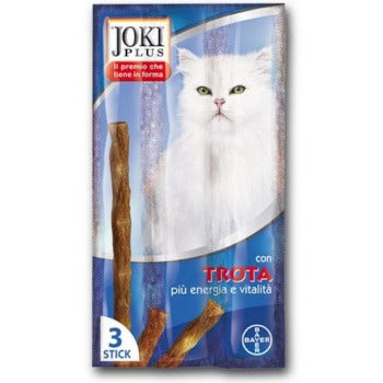Joki Plus Stick Con Trucha Gatos Adultos 3x5g-1