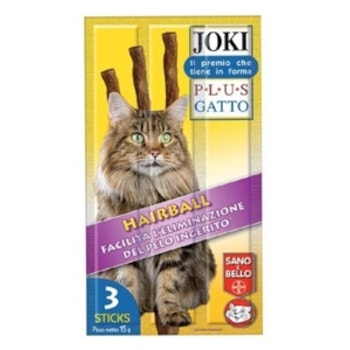 Joki Plus Especial Bolas de Pelo Stick Anti Bolas de Pelo Gatos Adultos 3x5g-1