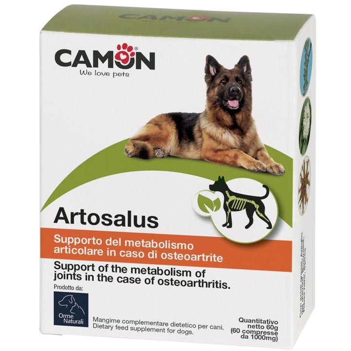 Camon Artosalus Pienso Complementario Perro 60 Comprimidos-2