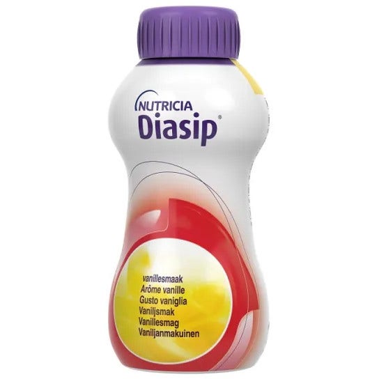 Nutricia Diasip Vainilla 4 Piezas 200ml-6