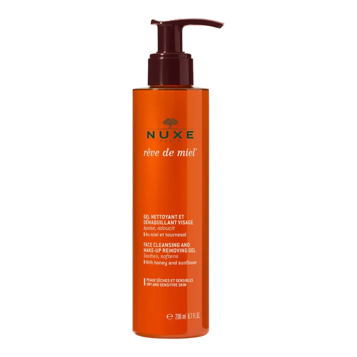 Nuxe Rêve De Miel Gel Limpiador Y Limpiador 200ml-4