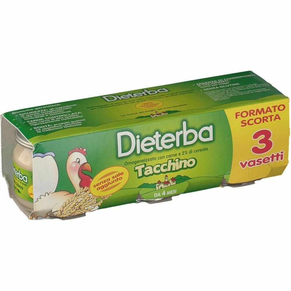 Dieterba Pavo Homogeneizado 3x80g-1