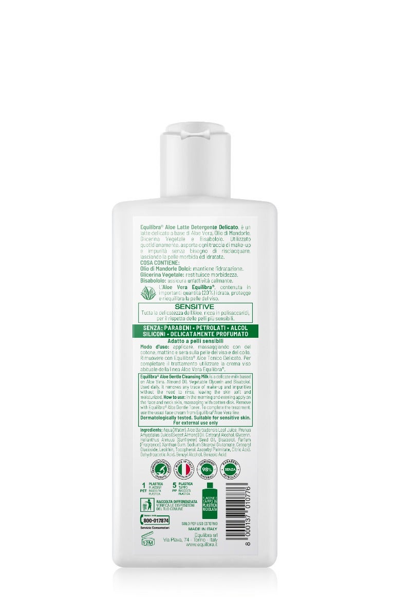 Equilibra Aloe Leche Limpiadora 1 Pieza-2
