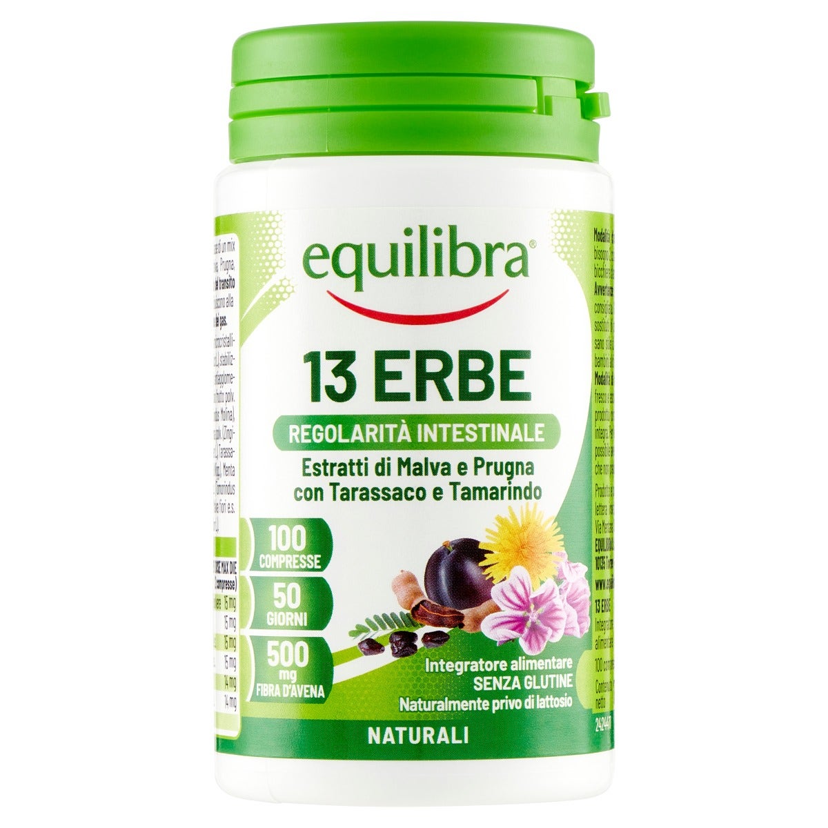 Equilibra 13 Hierbas Con Fibra 100 Comprimidos-4
