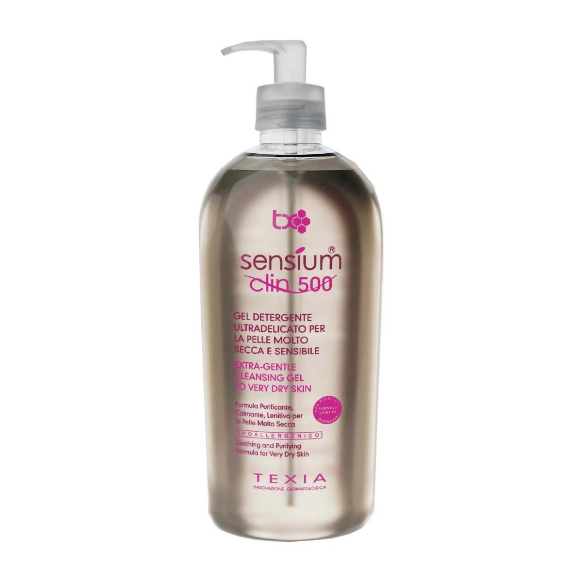 Sensium Clin 500 Gel Limpiador Piel Muy Seca 500ml-2
