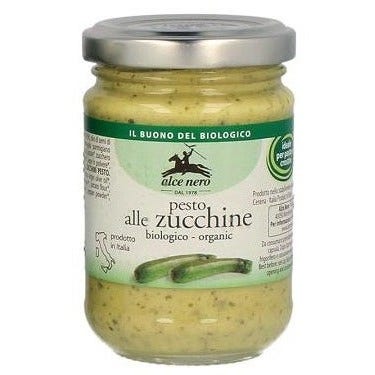 Alce Nero Pesto De Calabacín Ecológico 130g-2