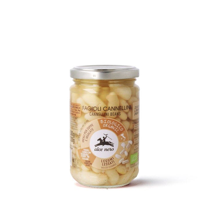 Alubias Cannellini Cocidas Ecológicas Alce Nero 300g-2