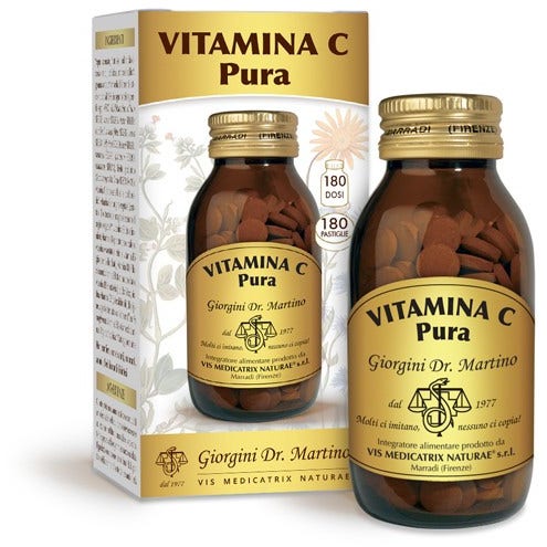 Dr Giorgini Vitamina C Pura 180 Comprimidos-2