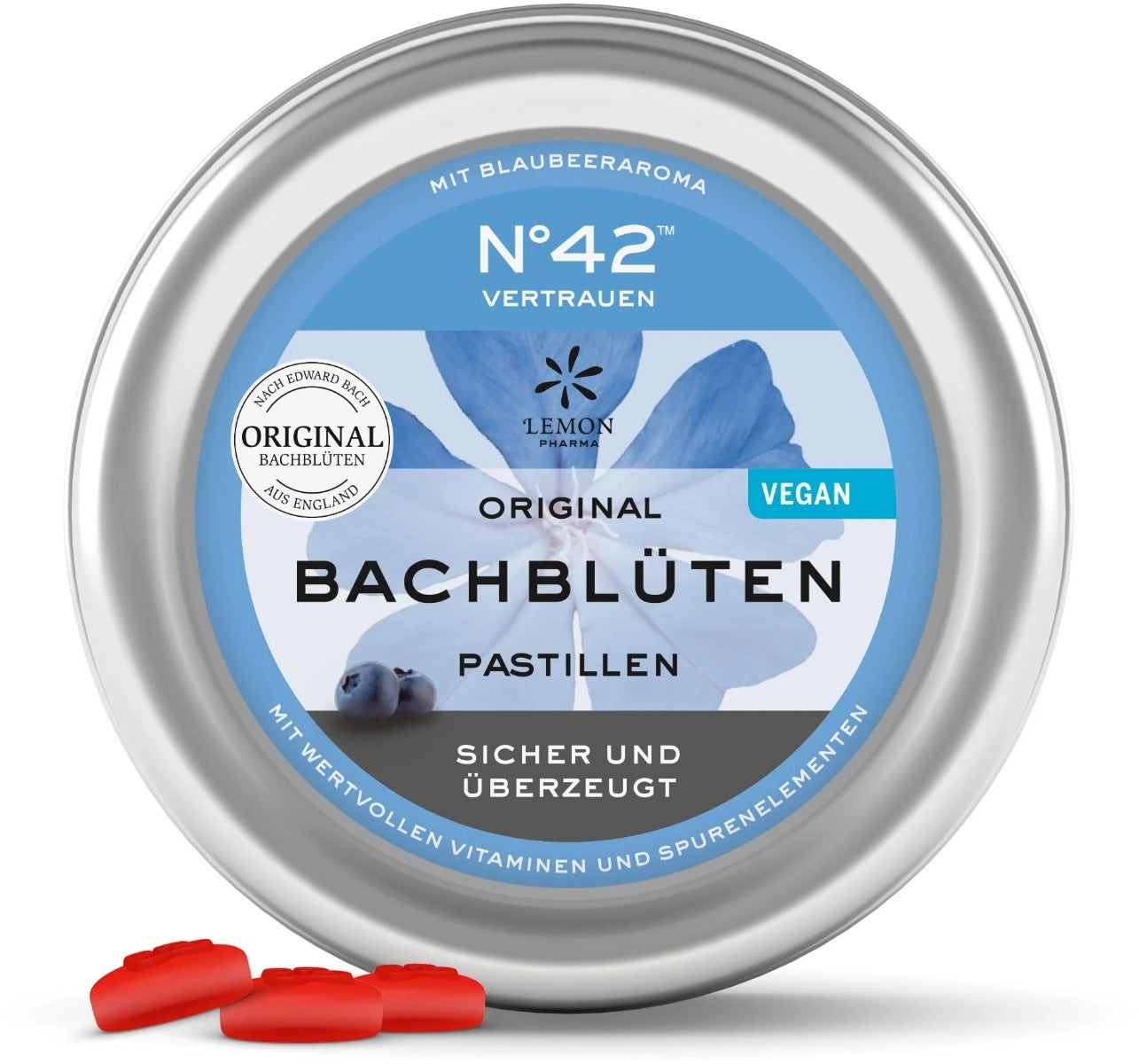 Lemon Pharma Autoconfianza Comprimidos con Flores de Bach 50g-1