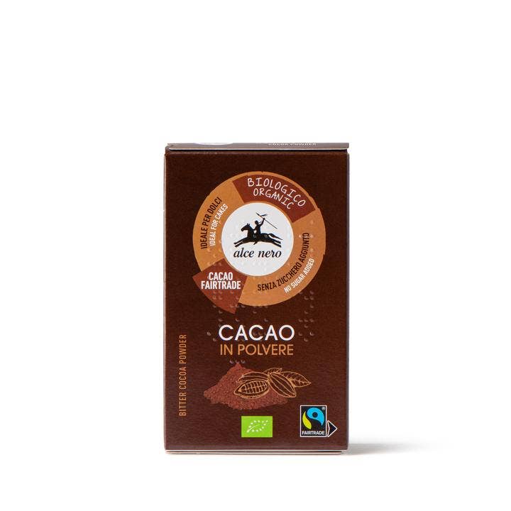 Alce Nero Cacao Amargo En Polvo Bio 75g-2