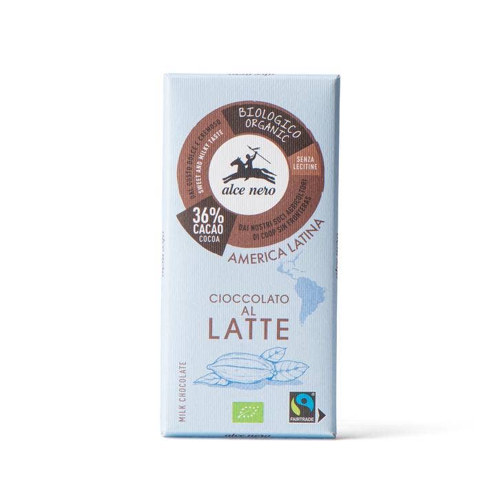 Barra de Chocolate con Leche Ecológico 100g-3