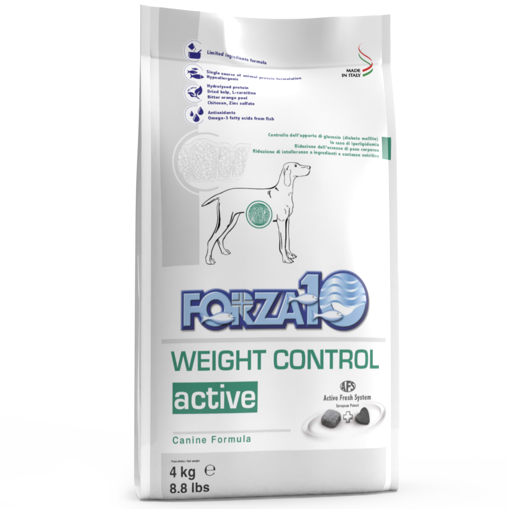 Forza10 Active Weight Control Pienso para Perros Adultos Bolsa 4kg-2