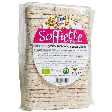 La Finestra Sul Cielo Fuelle De Arroz Con Alforfón Bio 130g-2