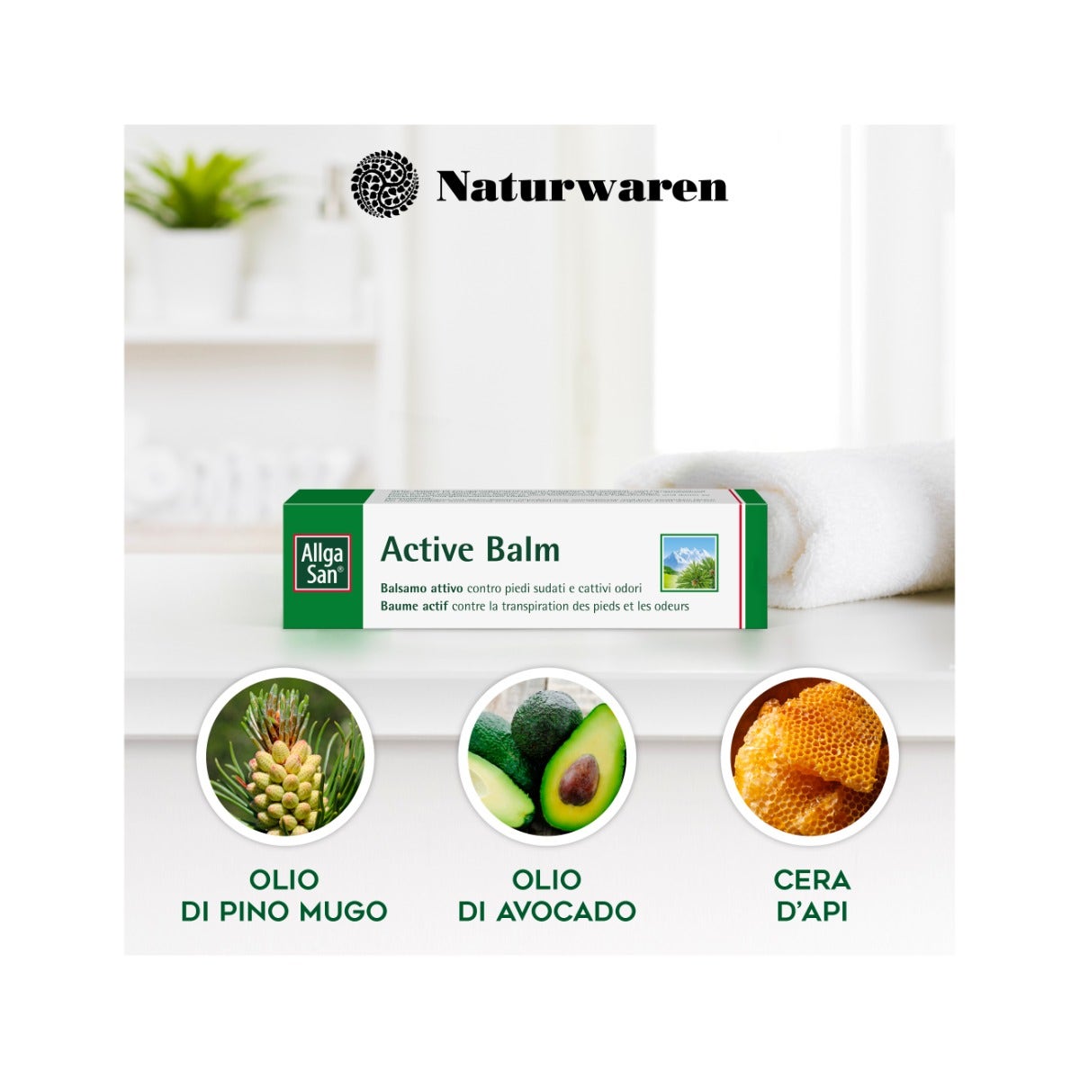 AllgaSan Bálsamo Activo Para Pies Sudorados Contra El Mal Olor 50ml-2