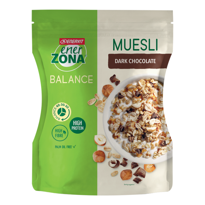 Enerzona Muesli Rico 40-30-30 230g-5