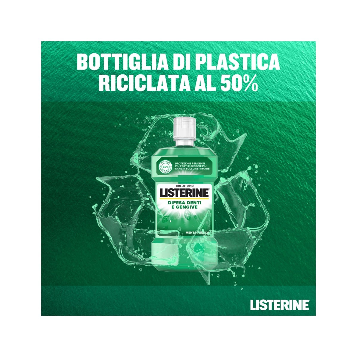 Listerine Defensa Dientes Y Encías Enjuague Bucal 500ml-47