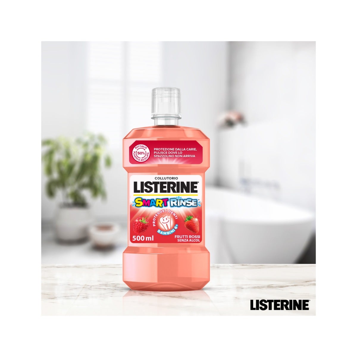 Listerine Colutorio Smart Rinse 500ml-21