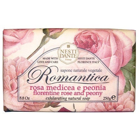Nesti Dante Romantica Jabón Rosa Medicea / Peonía 250g-2