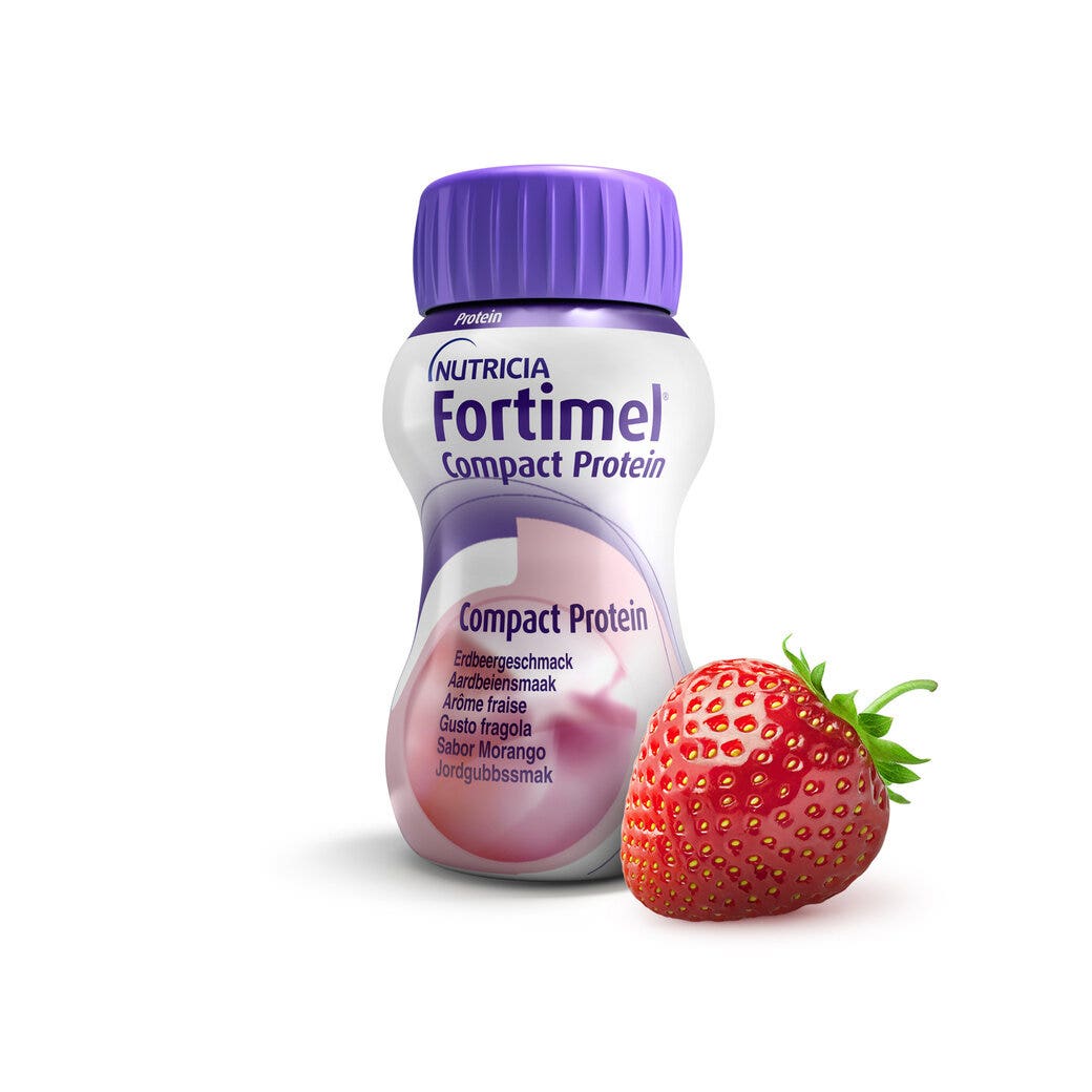 Fortimel Compact Protein Fresa 4x125ml-4