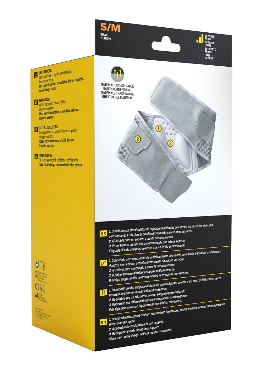 Faja Soporte Lumbar Futuro Talla S/M-5