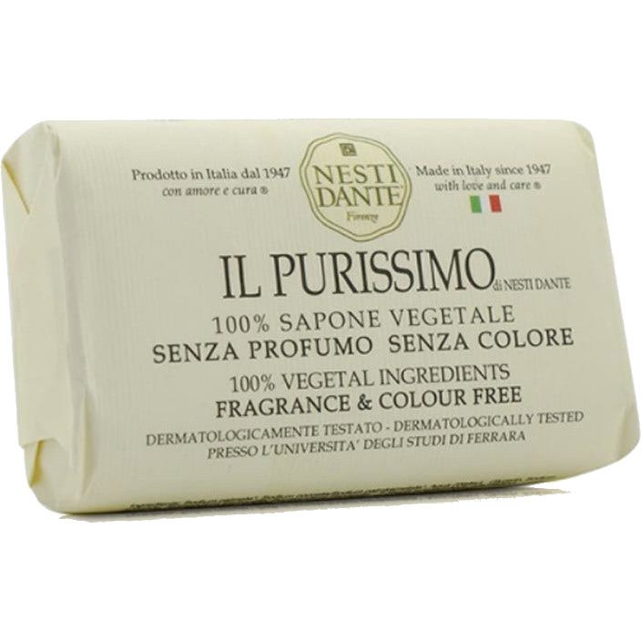 Nesti Dante The Very Pure 100% Jabón Vegetal Sin Perfume 150g-1