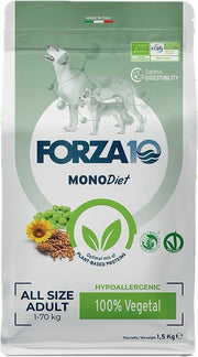 Forza10 Croquetas Vegetales de Caña con Algas Bio para Perros Adultos Bolsa 1,5kg-1