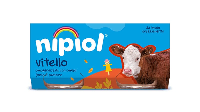 Nipiol Ternera Homogeneizada 120gx4 Piezas 4 Meses+-2