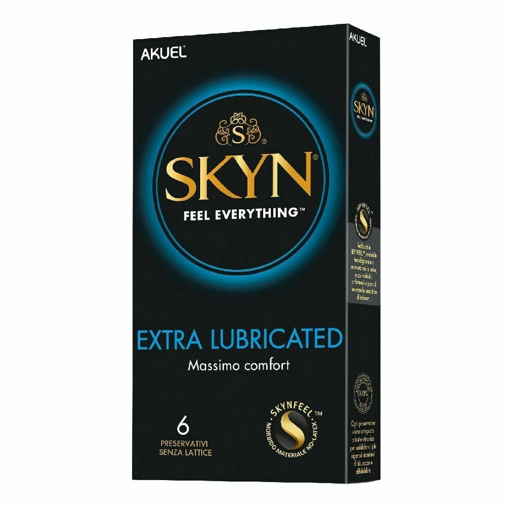Akuel Skyn Extra Lubricado 6 Preservativos-2