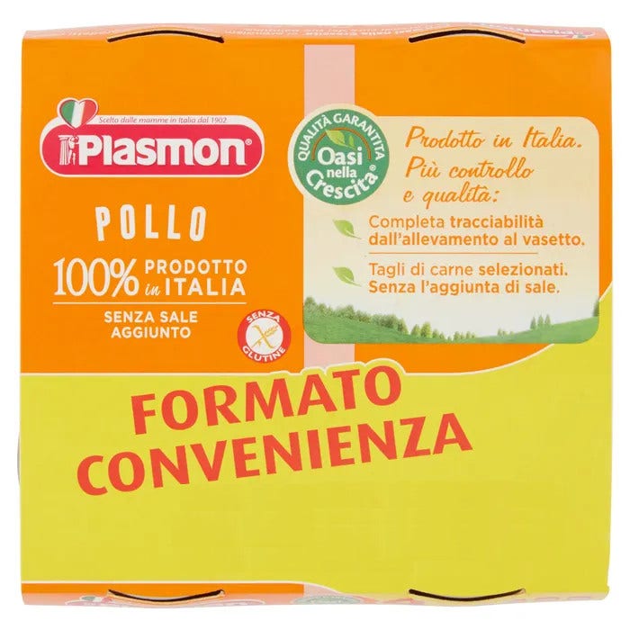 Plasmon Pollo Homogeneizado 4x120g-1