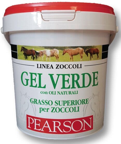 Guglielmo Pearson Gel Verde Grasa para Pezuñas para Equinos 1kg-2