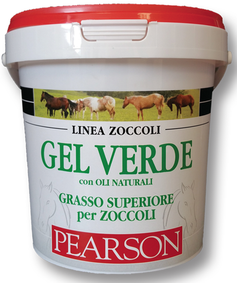 Guglielmo Pearson Gel Verde Grasa para Pezuñas para Equinos 1kg-1