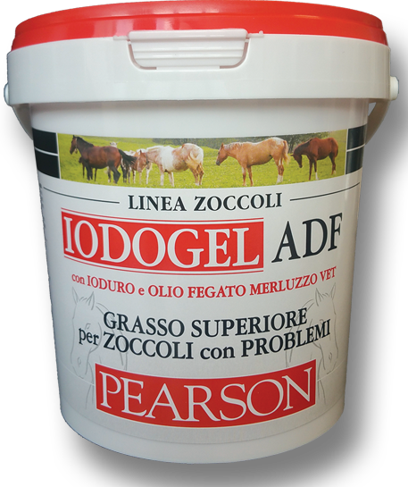 Guglielmo Pearson Iodogel ADF Grasa para cascos de equinos 1kg-2