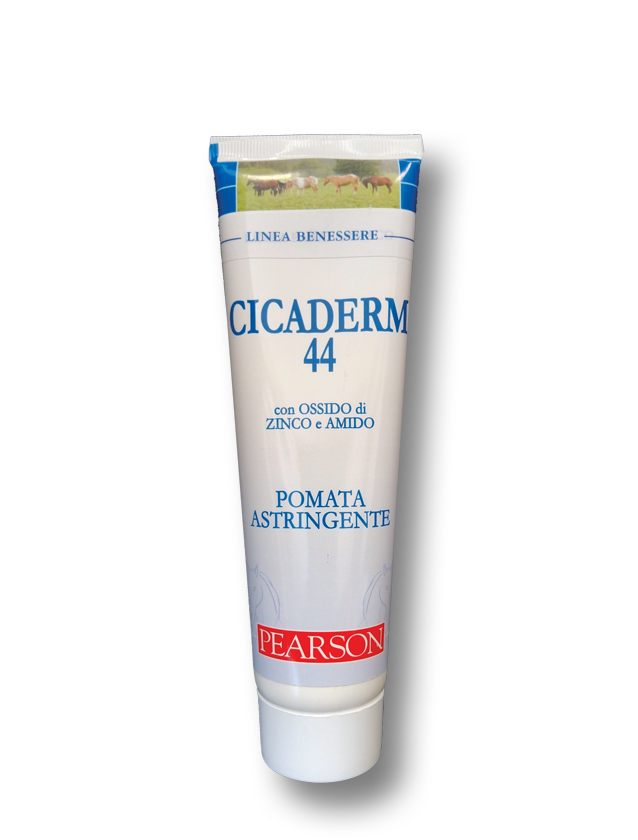 Guglielmo Pearson Cicaderm 44 Con Óxido De Zinc 22% Pomada Astringente Para Caballos 150ml-1
