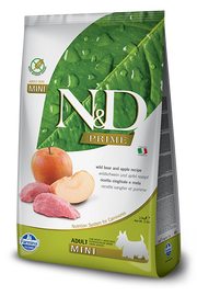 Farmina N&D Prime Jabalí Y Manzana Perros Adultos Tamaño Mini Bolsa 800g-1