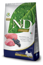 Farmina N&D Prime Cordero Y Arándano Perros Adultos Tamaño Mini Bolsa 2,5kg-1