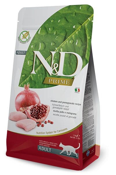 Farmina N&D Prime Pollo Y Granada Gatos Adultos Bolsa 5kg-2