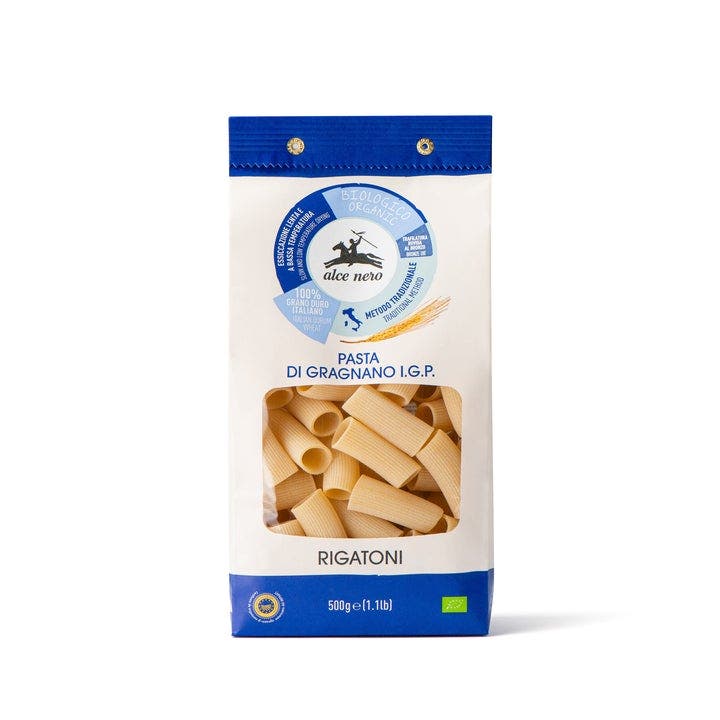 Alce Nero Rigatoni Di Gragnano De Sémola De Trigo Duro IGP 500g-2