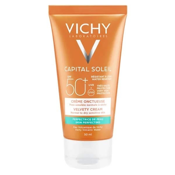 Vichy Capital Soleil Crema Perfeccionadora Piel Aterciopelada SPF 50+ 50ml-5