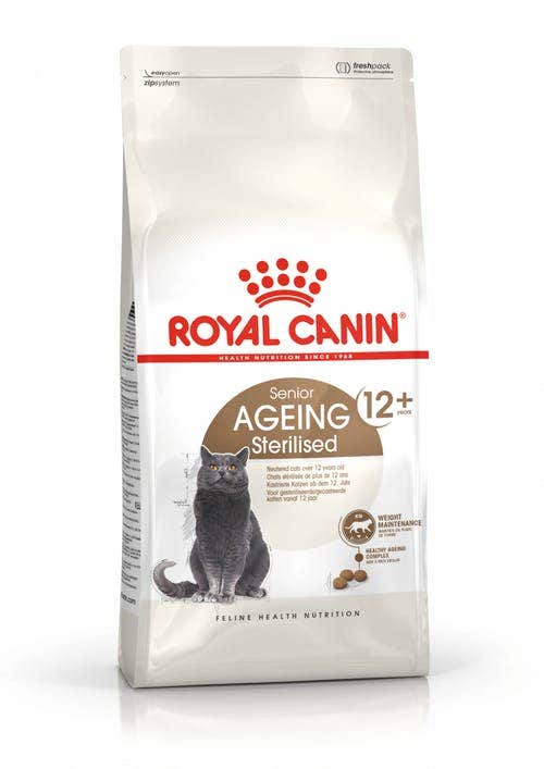 Royal Canin Feline Sterilized Aging 12+ Years Alimento Seco para Gatos Mayores Bolsa 400g-2