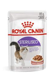 Royal Canin Feline Sterilized Gravy Wet Para Gatos Adultos Esterilizados Sobre 85g-1