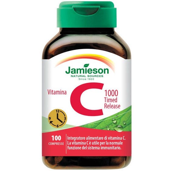 Jamieson Vitamina C 1000 de Liberación Prolongada 100 Tabletas-5