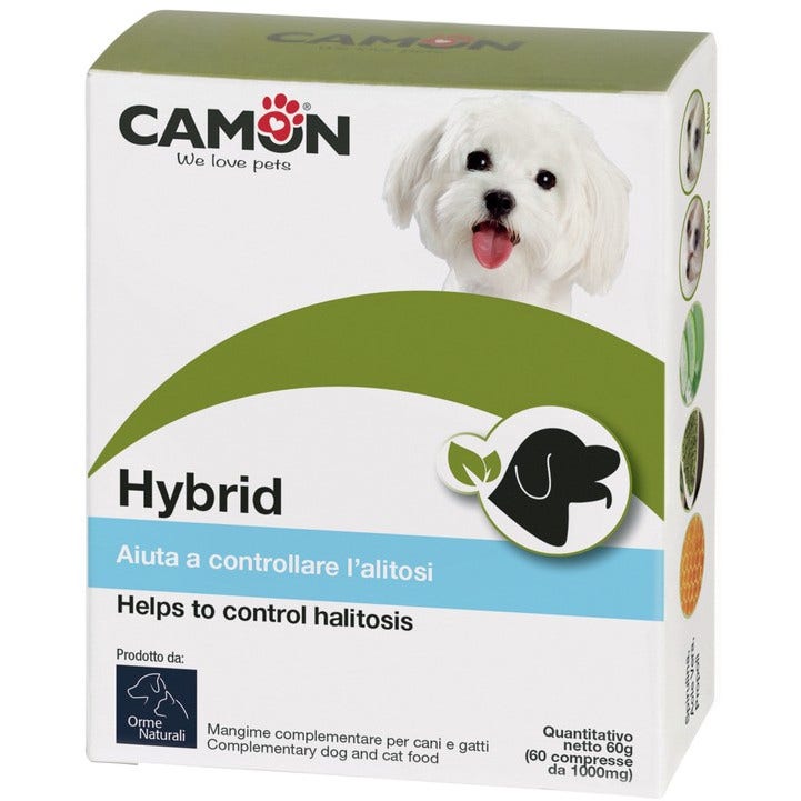Camon Hybrid Complemento Alimento Perro/Gato 60 Comprimidos-2