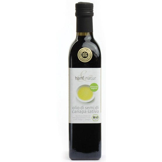 Aceite de semillas de cñamo orgnico Hanf & Natur 250ml-2