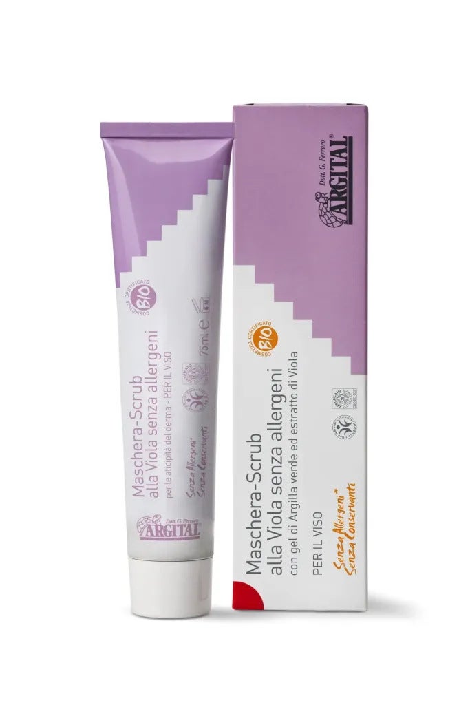 Mascarilla Argital - Exfoliante Facial Violeta Sin Alérgenos 75ml-1