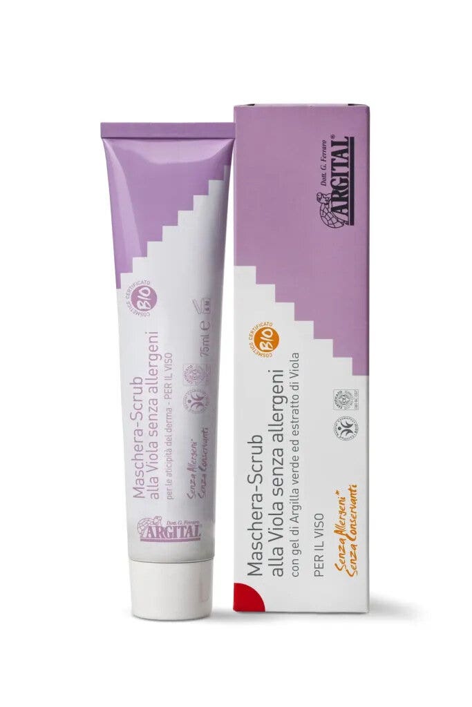 Mascarilla Argital - Exfoliante Facial Violeta Sin Alérgenos 75ml-1
