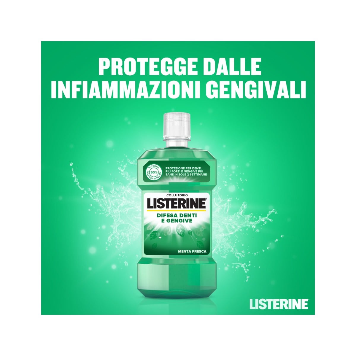 Listerine Defensa Dientes Y Encías Enjuague Bucal 2x500ml-18