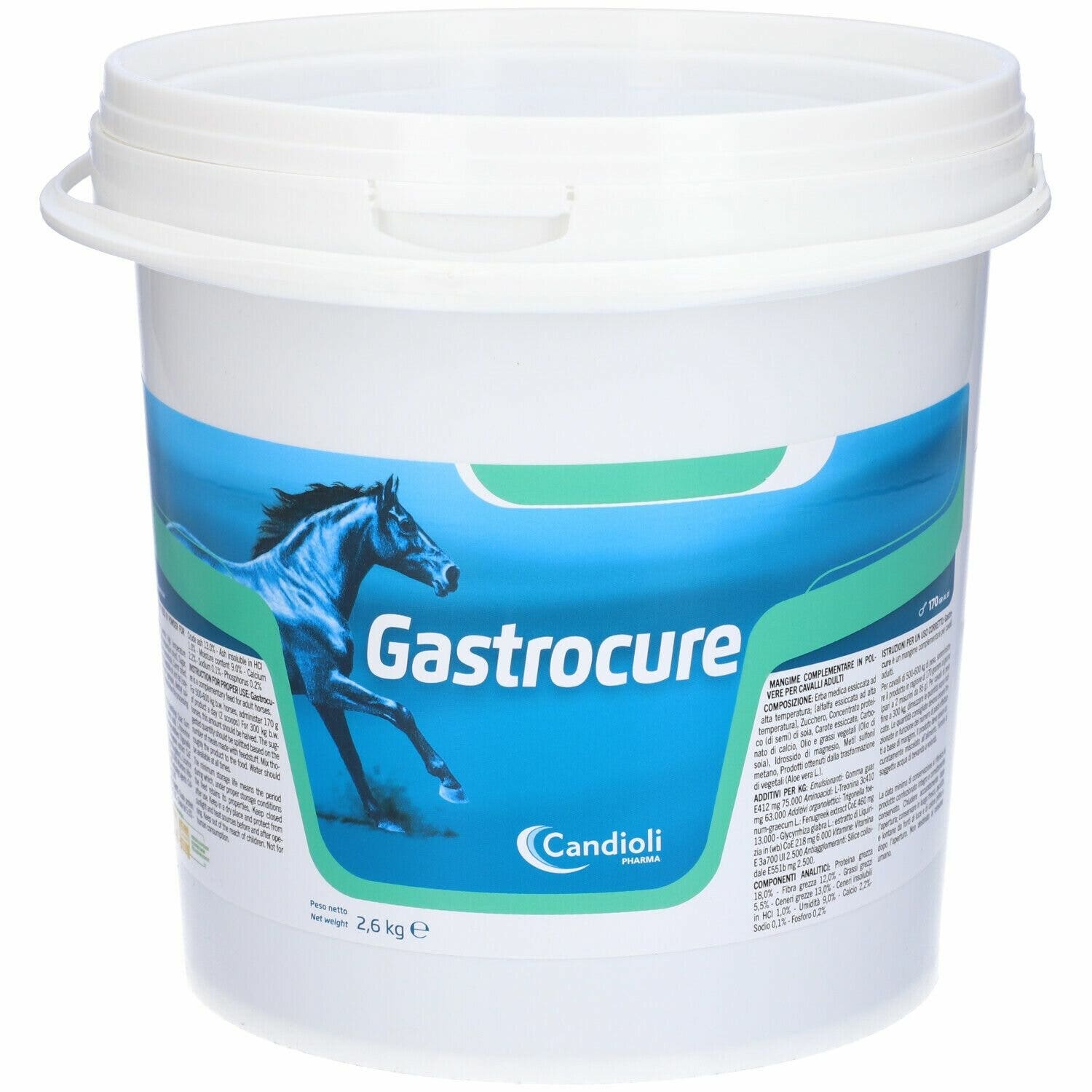 Candioli Gastrocure Pienso Complementario Para Caballos 2,6Kg-2